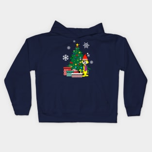 Top Cat Around The Christmas Tree Kids Hoodie